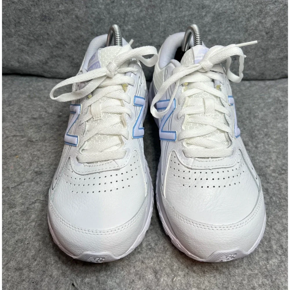 New Balance 840 Walking Shoes Womens White Light Blue Sneakers WW840WP4 Size 9.5